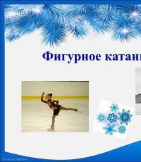 Παρουσίαση «Χειμερινά αθλήματα Παρουσίαση χειμερινών σπορ για παιδιά